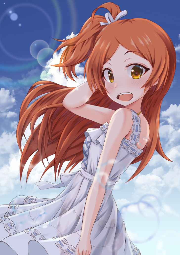 環（白ワンピ）